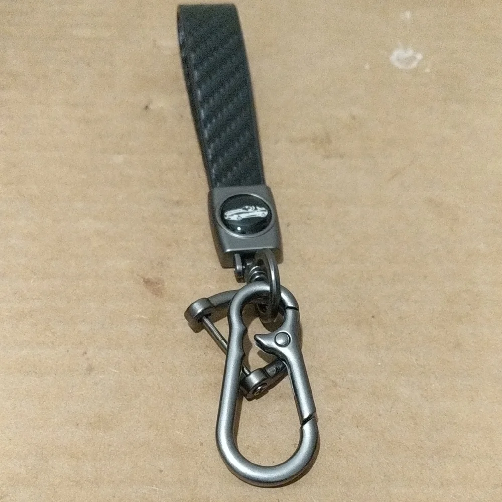 Black Key Fob Cover with Keychain keyring Buick Terrai